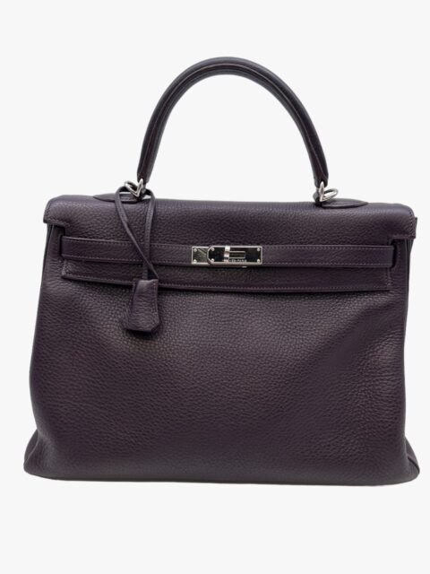 HERMÈS – KELLY 35 RAISIN