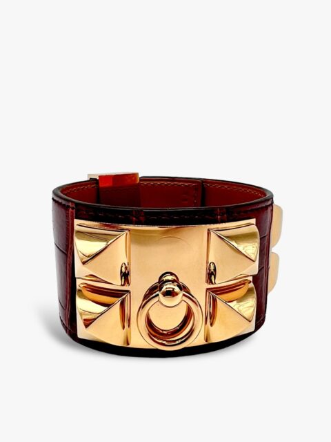 HERMÈS – COLLIER DE CHIEN COCCODRILLO