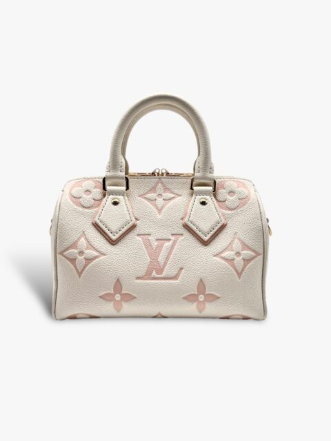 LOUIS VUITTON – SPEEDY BANDOULIÈRE 20 EMPREINTE