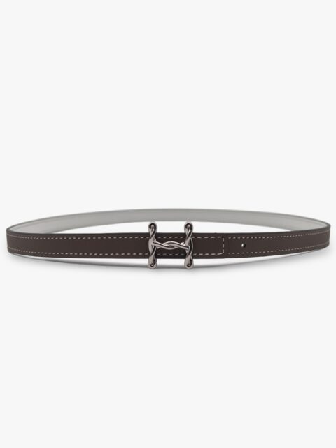 HERMÈS – PELLE CINTURA E FIBBIA H TORSADE