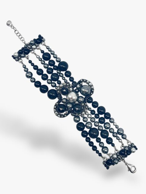 CHANEL – BRACCIALE MACHETTE CHANEL FILI DI PERLE