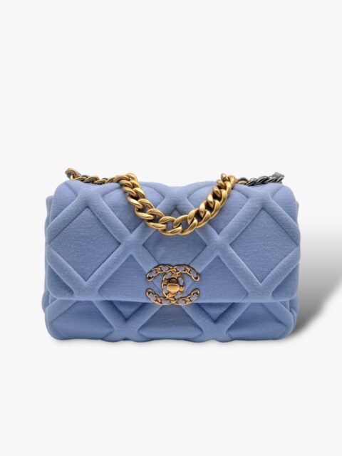 CHANEL – BORSA 19 SMALL TESSUTO
