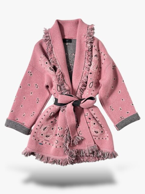 ALANUI – BANDANA JACQUARD CARDIGAN