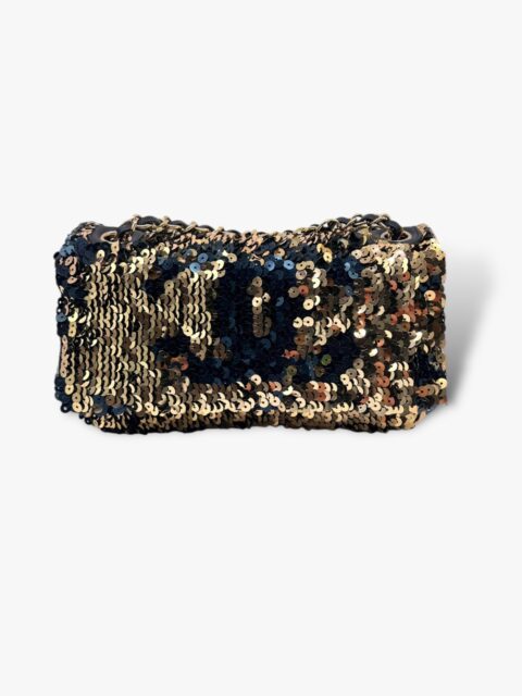 CHANEL – BORSA SINGLE FLAP PAILLETTES