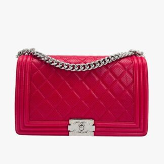 CHANEL - BORSA BOY NEW MEDIUM MATELASSÉ TRAFORATA