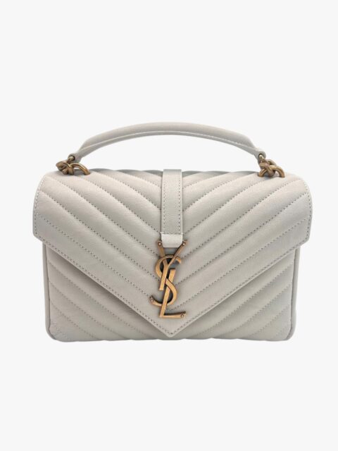 YVES SAINT LAURENT – COLLEGE MEDIUM IN PELLE TRAPUNTATA