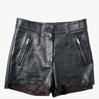 MIU MIU - SHORTS BIKER IN PELLE