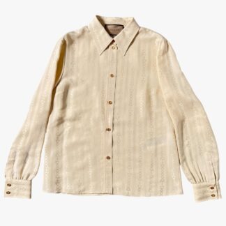 GUCCI - CAMICIA HORSEBITE IN SETA