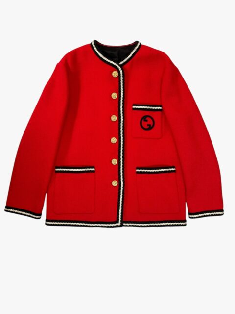 GUCCI – GIACCA MONOPETTO IN TWEED