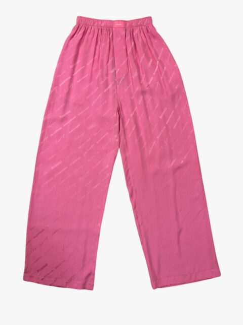 BALENCIAGA – PANTA-PIGIAMA TESSUTO SETA