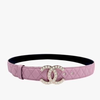 CHANEL - CINTURA AGNELLO MATELASSÉ FIBBIA CC
