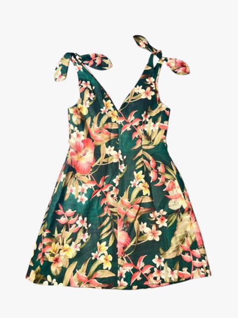 ZIMMERMANN – ABITO CORTO IN LINO MODELLO LEXI