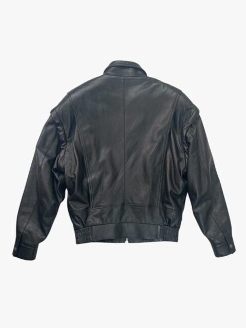 YVES SAINT LAURENT – GIACCA BOMBER PELLE