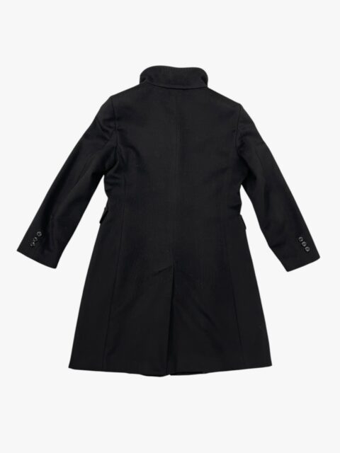 MAX MARA – CAPPOTTO LUNGO NERO IN LANA VERGINE
