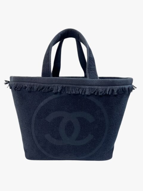 CHANEL – BORSA SHOPPING MARE IN TESSUTO