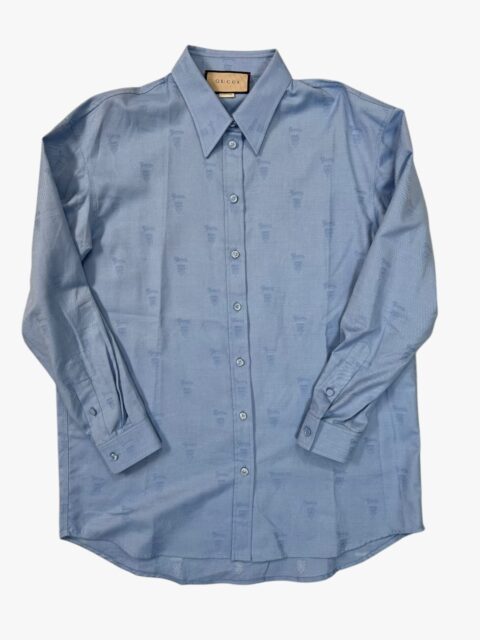GUCCI – CAMICIA REGUALR IN TESSUTO