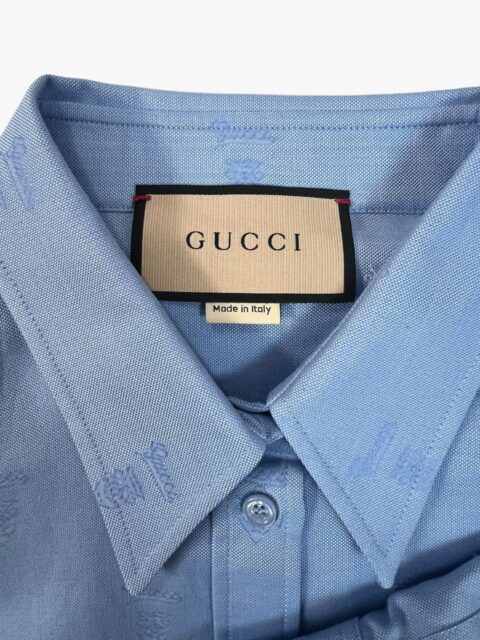 GUCCI – CAMICIA REGUALR IN TESSUTO