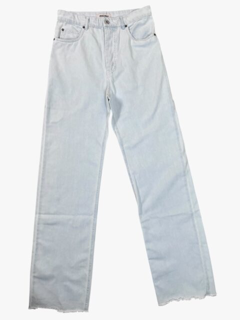 MIU MIU – PANTALONI CINQUE TASCHE IN DENIM