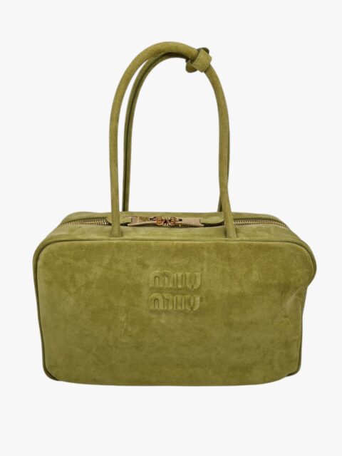 MIU MIU – BORSA BEAU IN PELLE CAMOSCIO