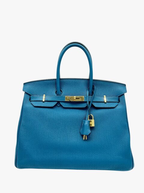 HERMÈS – BORSA BIRKIN 35 GHW PELLAME TOGO IZMIR