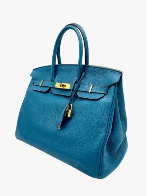 HERMÈS – BORSA BIRKIN 35 GHW PELLAME TOGO IZMIR