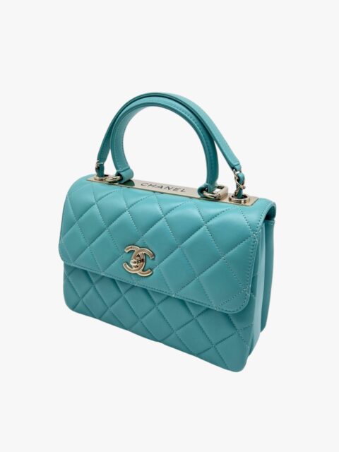 CHANEL – BORSA CON MANICO MEDIA TRENDY AGNELLO TIFFANY