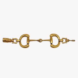 GUCCI - BRACCIALE HORSEBIT METALLO OTTONE ANTICATO