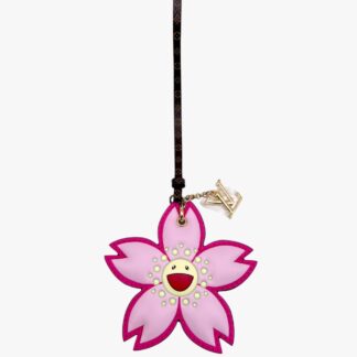 LOUIS VUITTON - CHARM PER BORSE CHERRY BLOSSOM ROSA LV X TM