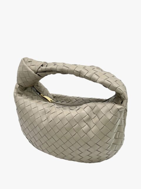 BOTTEGA VENETA – BORSA JODIE  PICCOLA INTRECCIO KNOT TRAVERTINE