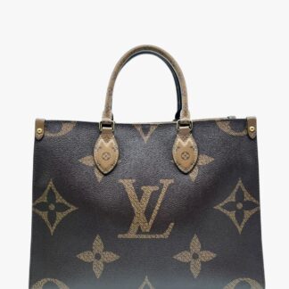 LOUIS VUITTON - BORSA ONTHEGO MM TELA MONOGRAM/REVERSE GHW