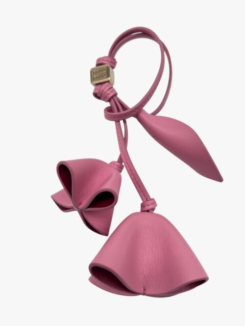 MIU MIU – TRICK ORIGAMI FLOREALE PELLE ROSA – GHW