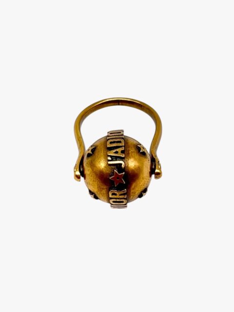 DIOR – ANELLO GLOBO ROTANTE FIRMA J’ADIOR E STELLE – GHW ANTICATO