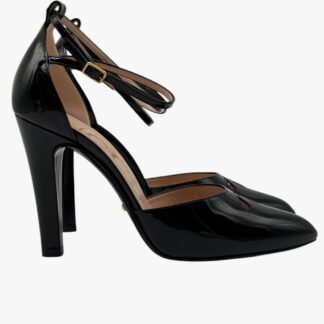 GUCCI - DÉCOLLETÉ D'ORSAY IN VERNICE NERA MIS. 39
