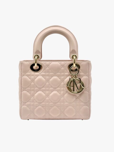 DIOR – BORSA PICCOLA LADY DIOR MY ABC AGNELLO ROSA PALLIDO – LGHW