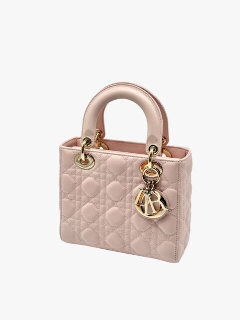 DIOR – BORSA PICCOLA LADY DIOR MY ABC AGNELLO ROSA PALLIDO – LGHW
